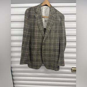 Suitsupply Havana Linen Check Blazer